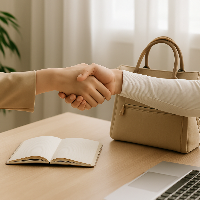 Poignée de main illustrant la confiance et les valeurs de la marque Olixya